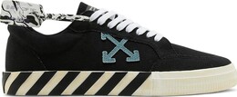 Кроссовки Off-White Vulc Sneaker Black White, черный omia085f21fab001 1045 | black