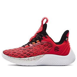 Кроссовки curry flow 9 'sesame street elmo' Under Armour, красный 3024248-603 | red/black/white