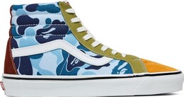 Кеды Vans BAPE x Sk8-Hi 36 DX Multi Camo, разноцветный vn0a38gf7bm | multi-color