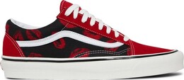 Кеды Vans Old Skool 36 DX Anaheim Factory - Hotlips, черный vn0a54f34sp | black