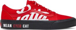 Кеды Vans Patta x Old Skool VLT LX Mean Eyed Cat - High Risk Red, красный vn0a4bvf5x8 | red