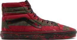 Кеды Vans House of Terror x Sk8-Hi The Nightmare on Elm Street, красный vn0a4u3czv1 | red