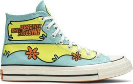 Кроссовки Converse Scooby-Doo x Chuck 70 High The Mystery Machine, синий 169072c | blue