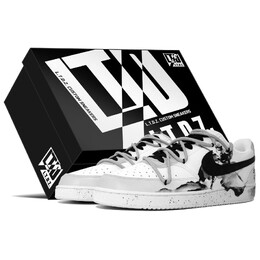 Кроссовки Nike Court Vision 1 Skateboarding Shoes Men Low-top Black/white, белый dh2987-101(team113-武魂s-box) | white