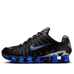 Кроссовки shox tl 'black racer blue metallic silver' Nike, черный cn0151-004 | black/racer blue/metallic silver