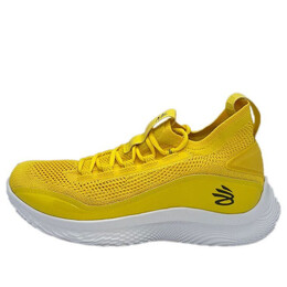 Кроссовки curry 8 nm 'yellow' Under Armour, желтый 3024785-700 | yellow