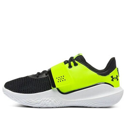 Кроссовки flow futr x 'high-vis yellow black' Under Armour, черный 3024968-301 | black/green