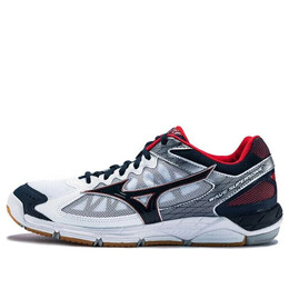 Кроссовки supersonic low top white gray 'white grey' Mizuno, белый v1ga184014 | white/grey