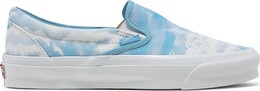Кеды Vans Kith x Vault OG Classic Slip-On LX Clouds, белый vn0a45jk6by | white