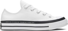 Кроссовки Converse Fragment Design x Moncler x Chuck 70 Low White, белый 169070c | white