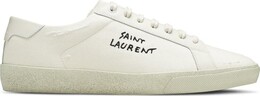 Кроссовки Saint Laurent Court Classic SL-06 Cream, кремовый 611106 gup10 9113 | cream