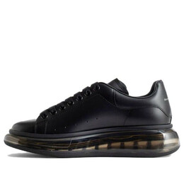 Кроссовки oversized sneaker 'black shiny sole' Alexander McQueen, черный 604232whx981000 | black