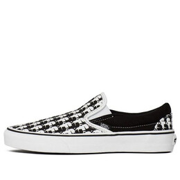 Кроссовки classic slip-on karl lagerfeld black white Vans, черный va38f7oek | black/white
