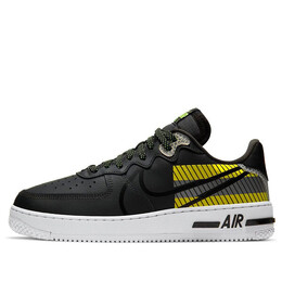 Кроссовки 3m x air force 1 react lx 'anthracite volt' Nike, мультиколор ct3316-003 | anthracite/black/volt/habanero red/white