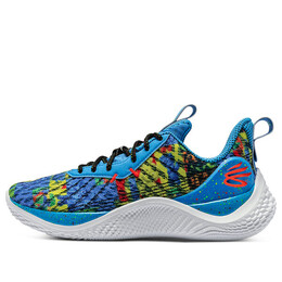 Кроссовки curry 10 'sour patch kids' Under Armour, синий 3025622-300 | blue/yellow/pink/white