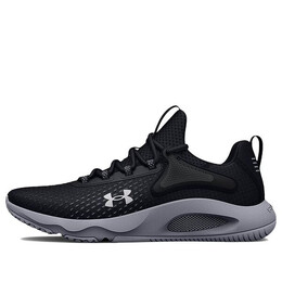 Кроссовки hovr rise 4 'black mod grey' Under Armour, черный 3025565-001 | black/white