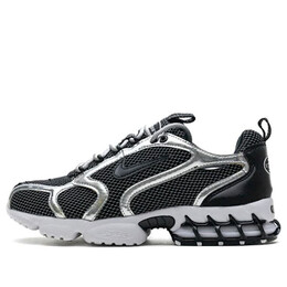 Кроссовки x stussy air zoom spiridon caged 2 'pure platinum' Nike, мультиколор cu1854-001 | pure platinum/black/white
