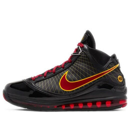 Кроссовки air max lebron 7 'fairfax' Nike, черный cu5646-001 | black/varsity red-vrsty maize