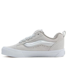 Кроссовки knu skool 'metallic silver' Vans, серебряный vn0009qcx1k | metallic silver/true white