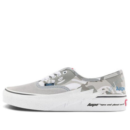 Кроссовки x aape authentic bolt sneakers 'grey blue' Vans, серый vn000bwcy31 | grey/blue