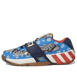 Кроссовки gil zero restomod 'usa - multi-material' Adidas, мультиколор gy6483 | pantone/collegiate navy/pantone