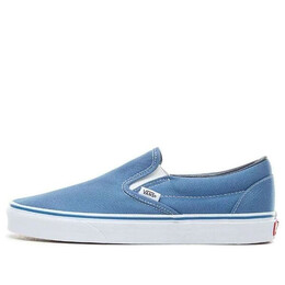 Кроссовки classic slip-on 'navy' Vans, синий vn000eyenvy | blue/white