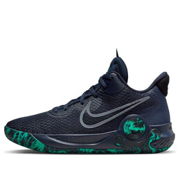 Кроссовки kd trey 5 ix ep 'obsidian clear emerald' Nike, синий cw3402-400 | navy blue/green