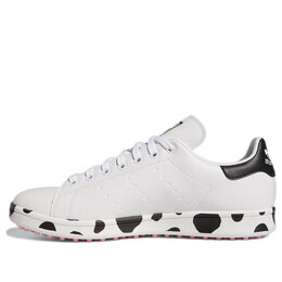 Кроссовки stan smith primegreen le spikeless golf 'cow print' Adidas, белый gz6481 | white/black
