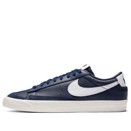 Кроссовки blazer low '77 vintage 'midnight navy' Nike, синий da6364-400 | blue/white
