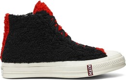 Кроссовки Converse KITH x Disney x Chuck 70 Fleece Mickey Mouse, черный 167509c | black