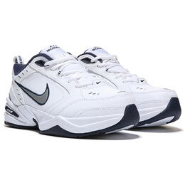 Мужские прогулочные кроссовки Air Monarch IV средней ширины/ширины X Nike, белый 1022931/73205 | white/silver/navy