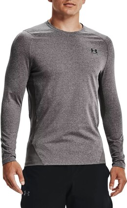 Мужские кроссовки Under Armour ColdGear Armor Fitted Crew 21uarmcgrmrfttdcrapt | charcoal l heather/black
