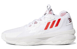 Кроссовки Adidas Dame 8 Dame Time белый/красный gy0384