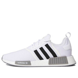 Кроссовки nmd_r1 primeblue 'white black grey' Adidas, черный gz9261 | black/white/grey