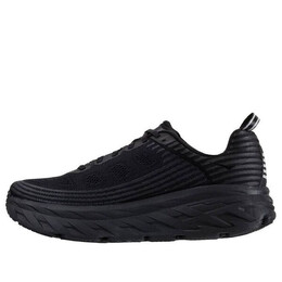 Кроссовки bondi 6 wide 'triple black' Hoka One One, черный 1019271-bblc | black