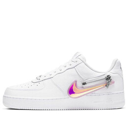 Кроссовки air force 1 '07 premium 'zip swoosh - white' Nike, белый cw6558-100 | white
