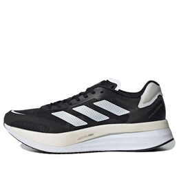 Кроссовки adizero boston 10 'black white' Adidas, черный h67513 | black/white
