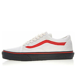 Кроссовки opening ceremony x vault og old skool lx 'satin - marshmallow' Vans, белый vn0a36c8pj7 | white/red