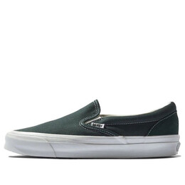 Кроссовки adsum x og classic slip-on lx 'scarab true white' Vans, зеленый vn0a32qn72c | green