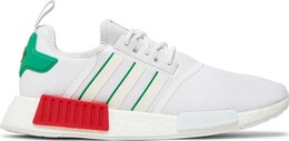 Adidas Кроссовки NMD_R1 'White Red Green', белый hq1434 | white