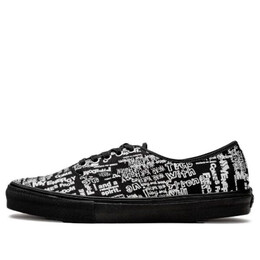 Кроссовки x comme des garcons authentic lx 'graffiti' Vans, черный vn0a33tas07 | black