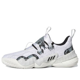 Кроссовки trae young 1 'snakeskin' Adidas, белый h67753 | white/black