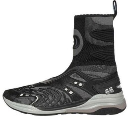 Кроссовки ultrapace r mid 'black grey' Gucci, черный 655738-2tk10-8895 | black/grey