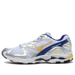Кроссовки wave rider 10 'sunstruck blue mazarine' Mizuno, белый d1ga210400 | white/sunstruck/mazarine blue
