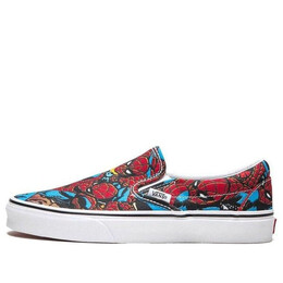 Кроссовки marvel x slip-on 'spiderman' Vans, красный vn0a38f79h7 | red/blue