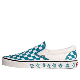 Кроссовки x kakao friends slip on blue Vans, синий vn0a38f7th0 | blue