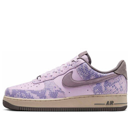 Кроссовки air force 1 low 'purple snakeskin' Nike, мультиколор hf2898-500 | doll/taupe grey/cave stone