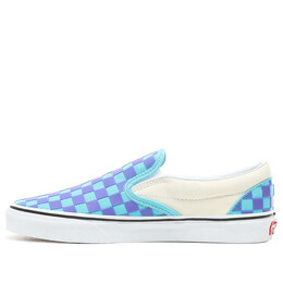Кроссовки thermochrome checker classic slip-on blue Vans, синий vn0a38f7vkh | blue