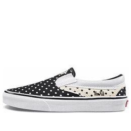 Кроссовки classic slip-on 'black white sail' Vans, черный vn0a38f7vmd | black/white/sail