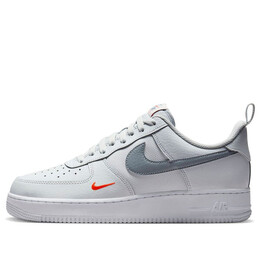 Кроссовки air force 1 '07 'photon dust safety orange' Nike, мультиколор hf3836-001 | photon dust/safety orange/white/cool grey